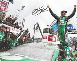 Autographed 2019 Kyle Larson #42 Clover Team Dover 50TH Anniversary Race Win (Vi - £52.86 GBP