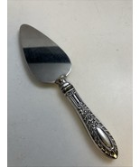 Gadroonette by Manchester Sterling Silver Handled 6” Cheese Server - $565.56 MXN