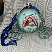 Disney Parks Cinderella's Carriage Popcorn Bucket Disney Souvenir With S... - $37.99