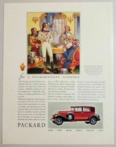 1931 Print Ad Packard 4-Door Cars for Discriminating Clientele - £14.05 GBP