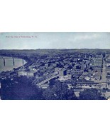 Panorama Parkersburg West Virginia 1908 postcard - £5.93 GBP