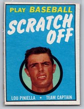 1970 Topps #NNO Lou Piniella Scratch-Offs - £3.13 GBP