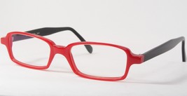 UNIC Lunettes Fait Main MO 219 0421 Rouge/Noir Unique Rare Lunettes 48-18-142mm - £66.59 GBP