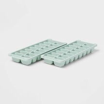 Room Essentials 2pk Plastic Ice Trays 16 Cavities Mint Green Dishwasher ... - $2.08 Room Essentials 2pk Plastic Ice Trays 16 Cavities Mint Green Dishwasher ... - $2.08