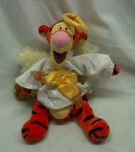 Disney Winnie The Pooh Christmas Holiday Angel Tigger 9&quot; B EAN Bag Stuffed Animal - £13.06 GBP