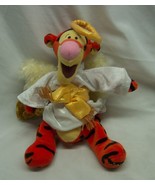 Disney Winnie the Pooh CHRISTMAS HOLIDAY ANGEL TIGGER 9&quot; BEAN BAG STUFFE... - $16.34