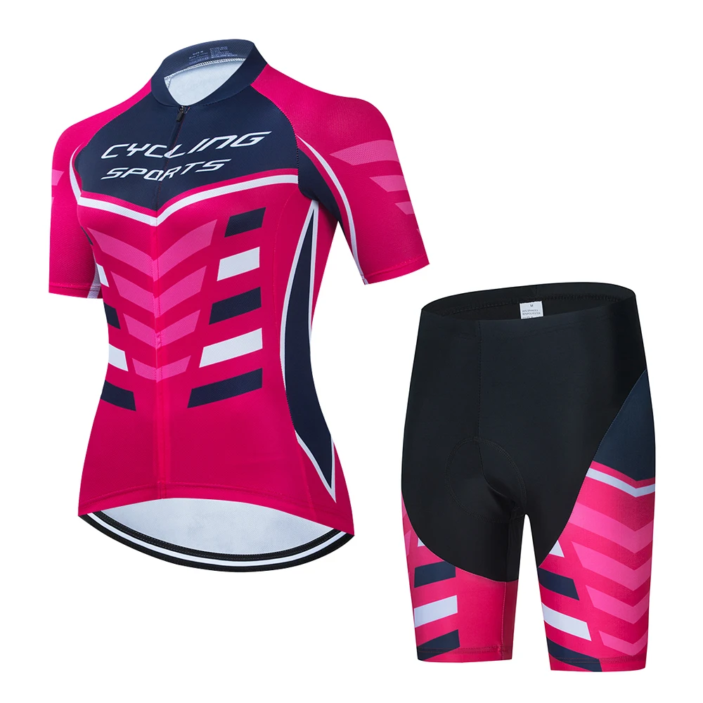 Women Clothing Sets Female Cycling Jersey Women&#39;s Cycling Shorts Woman Clothes M - £116.50 GBP