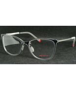 MENRAD Mod. 16038 6100 Negro Brillante/Transparente Gafas Marco 54-16-135mm - $105.89