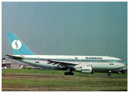 Sabena Belgian World Airlines Airbus 310 221 Airline Issued Postcard - £10.24 GBP