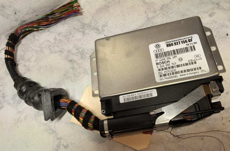 Plug &amp; Play 2001 Audi A4 T Transmission Control Module Computer TCU 8D09... - $157.41