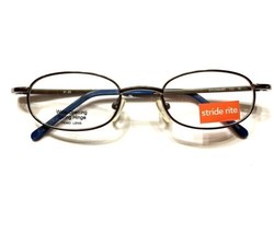 Original Zyloware Stride Rite sr-35 kids eyeglasses gunmetal 180 flex temples - £20.56 GBP