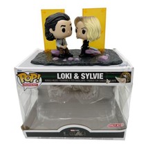 NEW Funko Pop Moment Loki &amp; Sylvie 1065 Marvel Studios Bobbleheads  **READ** (A) - £15.65 GBP