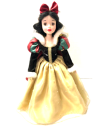 DISNEY Brass Key SNOW WHITE Porcelain 2003 Royal Holiday Edition 16&quot; Doll - $59.40