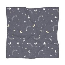 Spacy Galaxy Trend Color 2020 Model 4 Evening Blue Poly Scarf - $18.06+
