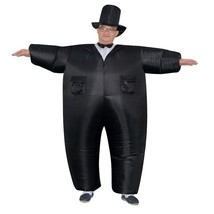 Inflatable Fun Adult Size Fun Groom Suit Costume Halloween or Cosplay - $34.00