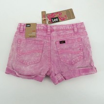 Lee Girls Pastel Pink Elastic Waist Shorts 6X NWT $28 - $12.87