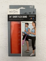 24” Vivi Life Fitness Short Flex Orange Band *Medium Resistance* - £7.63 GBP