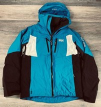 Men&#39;s Helly Hansen Alpha 3.0 Resort Insulated Hoodie Winter Ski Jacket Sz Small - £85.95 GBP