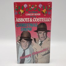 Colgate Comedy Hour Abbott &amp; Costello Christmas Show New Sealed VHS 1988 - £6.18 GBP