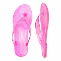 No Boundaries Women&#39;s Jelly Thong Sandals Pink Size 7 - £10.85 GBP