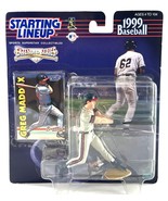 MLB Baseball Greg Maddox 1999 Hasbro Starting Lineup Extended Series Figure - $14.95