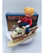 Rare Vintage Wetbike Jet Ski Battery Operated Toy Car &amp; Rider Taiwan WORKS! - $86.44