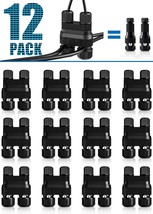 Sunvie Fastlock2 Low Voltage Landscape Lighting Wire Connector, 12 Pack - £30.04 GBP