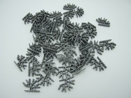 50 K&#39;nex 4-Way 3D Connector Silver Replacement Part Piece 909091 Expansion - £3.50 GBP