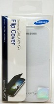 New Oem Samsung Galaxy S4 White Flip Cover Phone Case i9500 S Iv Folio i545 Oem - £4.64 GBP
