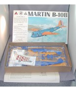 Williams Bros Martin B-10B Airplane Model Kit 72-210 Box Has Wear Conten... - $946.23 MXN