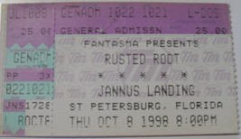 Rusted Roots 1998 Ticket Stub Original Jannus Landing St. Petersburg Flo... - £7.79 GBP