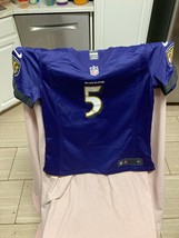 Kids Baltimore Ravens Jersey #5 Joe Flacco Size M - £18.59 GBP