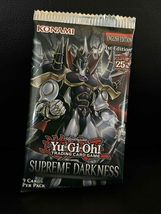Supreme Darkness 1st Edition Booster Pack Brand New Sealed Yu-Gi-Oh! - $6.52