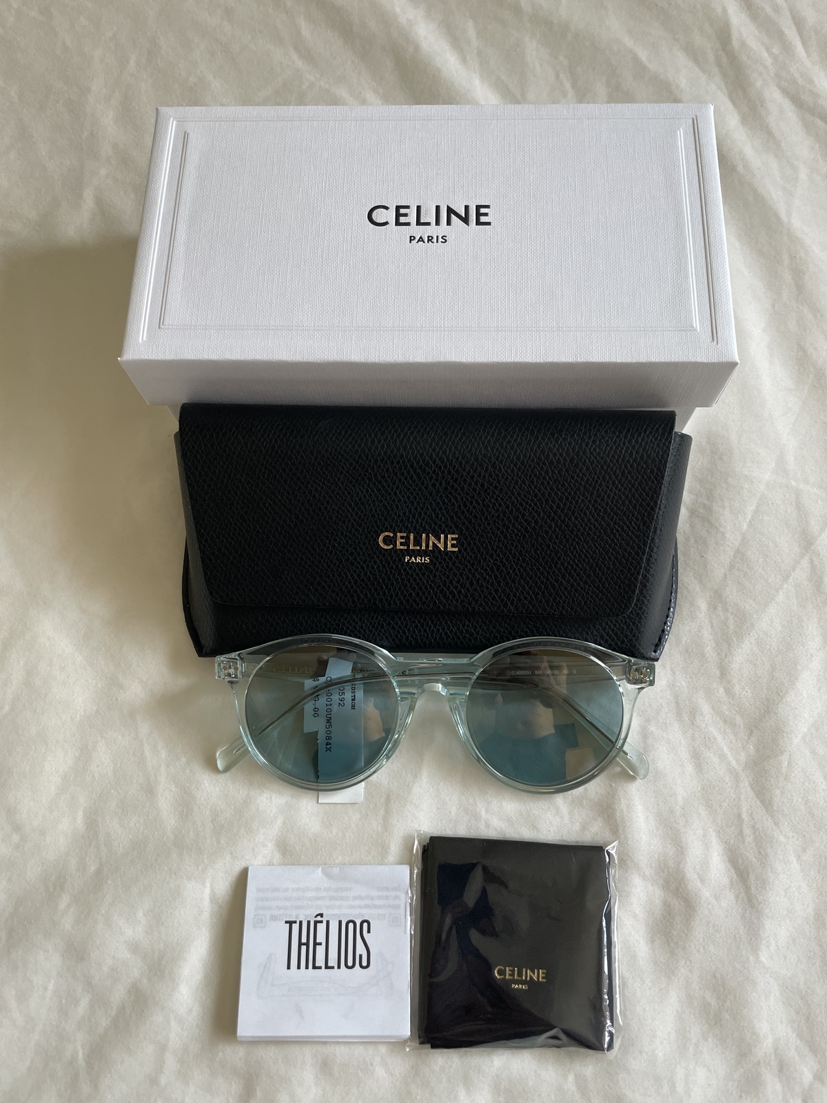 New Celine CL40010U 84X Round Blue Lens and 50 similar items