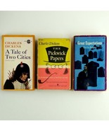 Great Expectations A Tale of Two Cities Pickwick Papers Lot 3 Dickens Pa... - £23.97 GBP