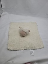  Parents Choice Cream Lamb Sherpa Satin Baby Plush Buddy Lovey  - $17.80