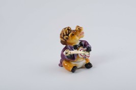 Zodiac horse Trinket box by Keren Kopal Austrian Crystal Jewelry box Faberge - £36.72 GBP