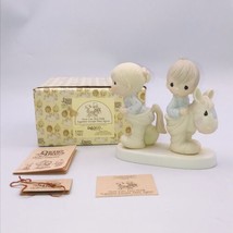 1982 Precious Moments How Can Two Walk Together Except They Agree E9263 - Cross  - £14.88 GBP