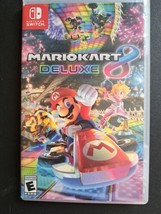 Mario Kart 8 Deluxe Nintendo Switch Authentic Case Only NO GAME - £6.55 GBP