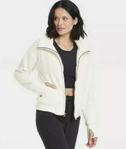 NWT All In Motion Women&#39;s Sherpa Full Zip Jacket XxlCream - $25.00