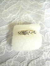 Western Rope Look Weave Sterling SIlver Toe Ring Open Back Adjustable - $14.00 CAD