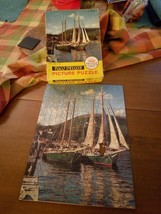  VTG Tuco Puzzle 1300 Ready To Sail Boat Thick Pieces Over 350 - $14.84
