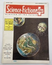 Science Fiction Plus Magazine August 1953 End Of The Moon Hands Across S... - £19.32 GBP