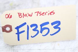 06-08 BMW 7 SERIES Front Bumper Right Side Fog Light Trim F1353 image 11
