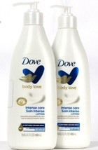 (2 Ct) Dove Body Love Intense Care Restoring Ceramide Serum Body Lotion 13.5 Oz - £26.40 GBP