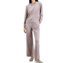 Alfani Long Sleeve Hooded Velour Lounge/Pajama Set LARGE (5556) - £25.33 GBP