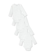Carter&#39;s Baby 4-Pack Long Sleeve Bodysuits Preemie - $27.34 CAD