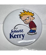 Vintage 2004 Calvin/Hobbs Piss on John Kerry 2.25 Inch Campaign Button P... - $112.24 MXN