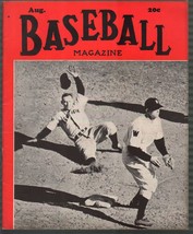 Baseball Magazine 8/1940-Flash Gordon-Cecil Travis-Hershberger-MLB-pix-info-FN - £86.64 GBP