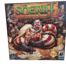 Sheriff of Nottingham Board Game Bluffing Bribery Arcane Wonders Complete 2014 - £23.91 GBP